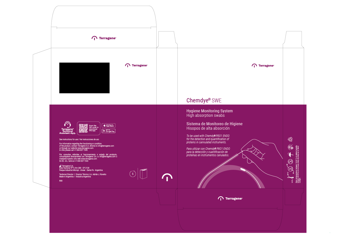 Yüksek emilimli tamponlar Chemdye® PRO1 ENDO ile birlikte kullanım için 2.7 - Görsel 2
